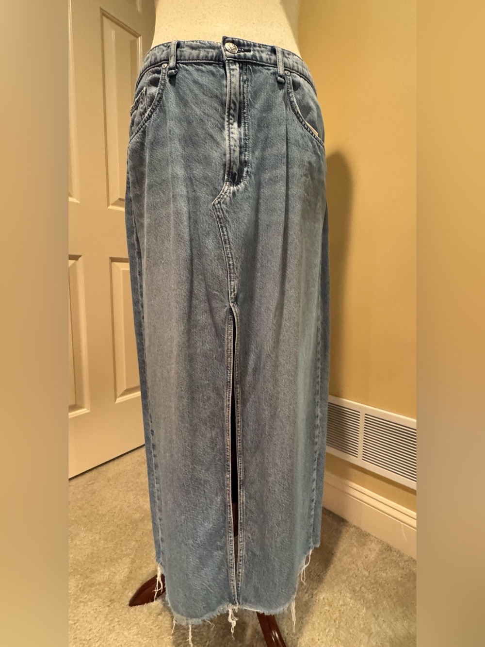 Rag & Bone NY Maxi Jean Skirt